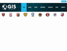 Tablet Screenshot of globalimagesports.com
